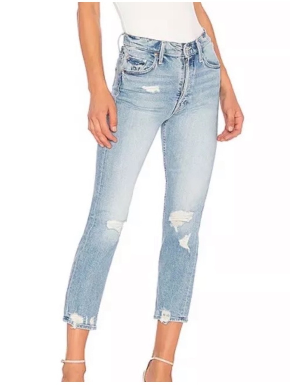 Mother The TomCat Jeans The Confession Distressed Boyfriend Relaxed Beachy Boho